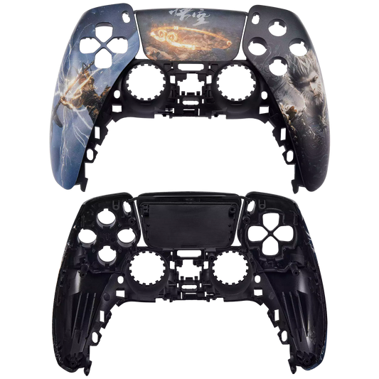 Behuizing PS5 DualSense controller met Black Myth: Wukong-design