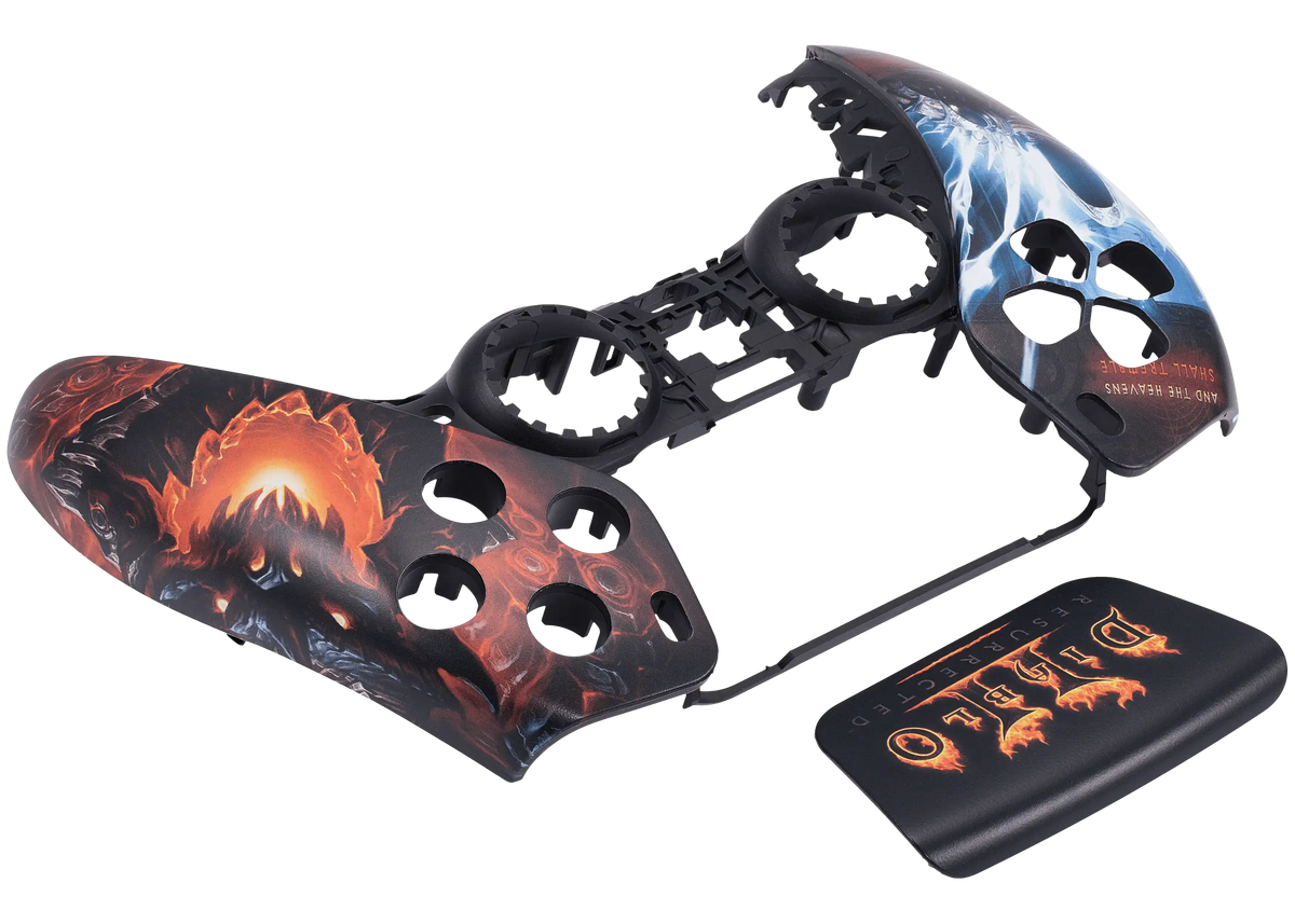 Top faceplate PlayStation 5 met Diablo II-design