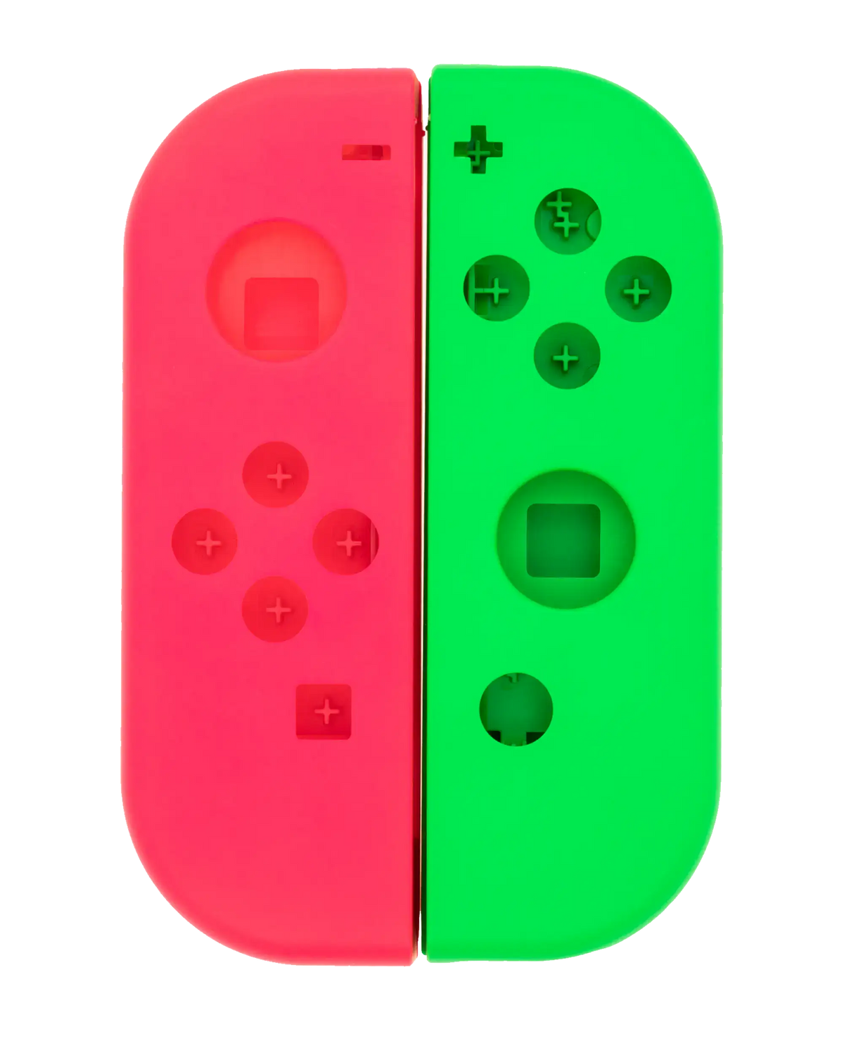Behuizing blauw / rood voor Nintendo Switch Joy-Con