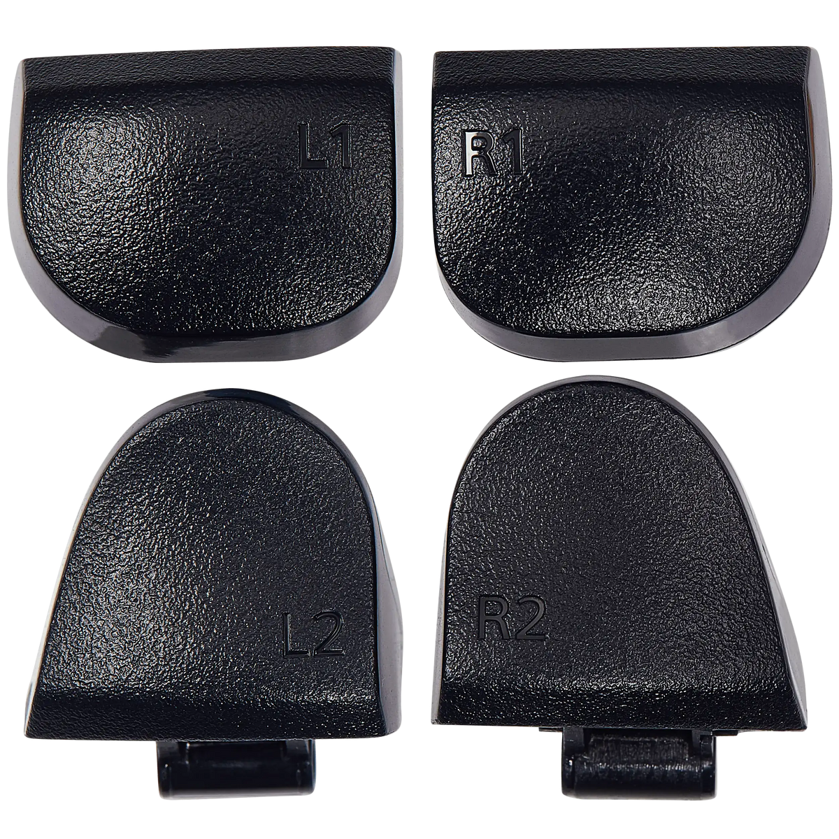 Zwarte triggerknoppen met veren voor PS5 DualSense controller