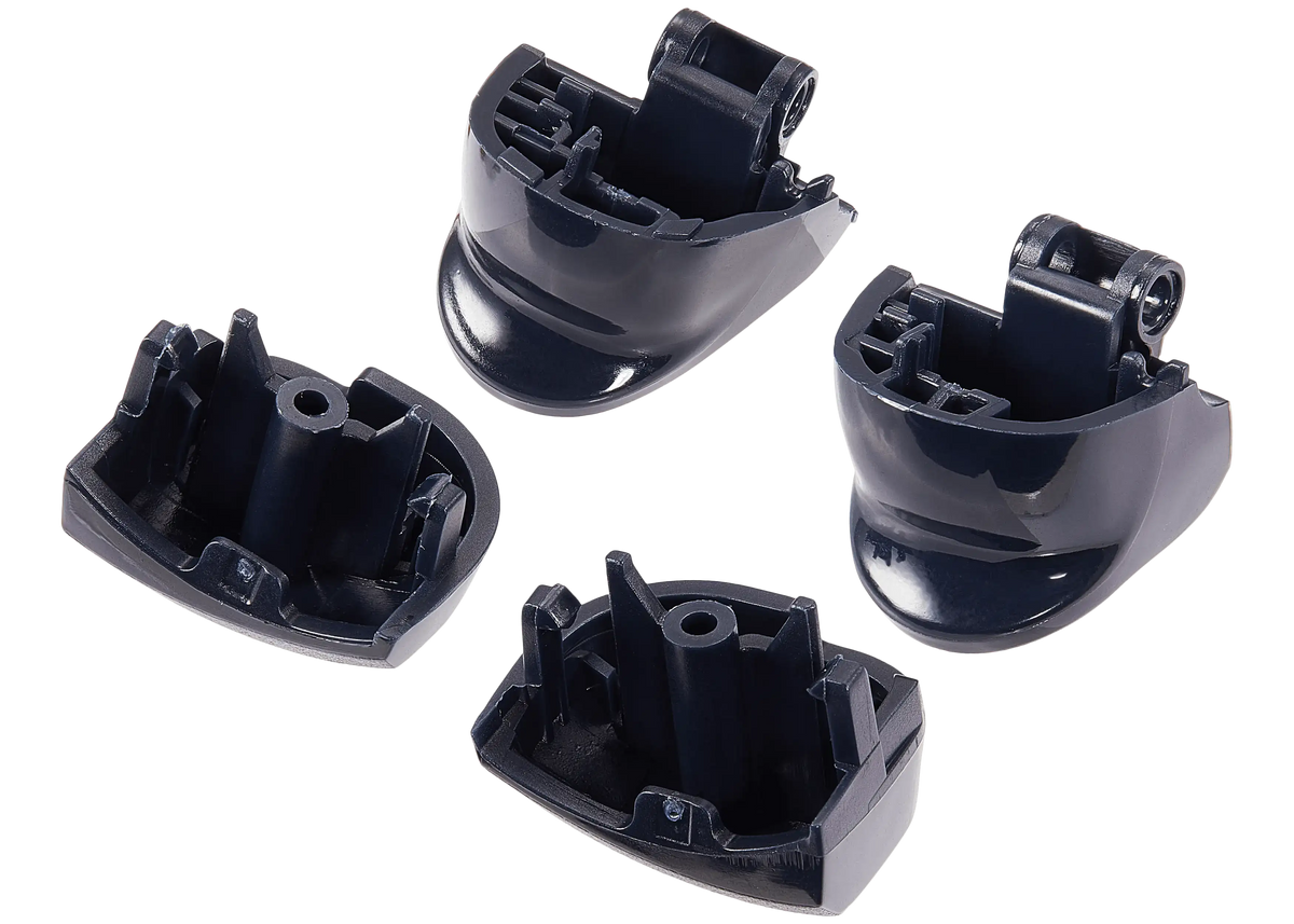 Zwarte triggerknoppen met veren voor PS5 DualSense controller