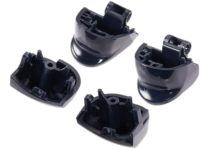 Zwarte triggerknoppen met veren voor PS5 DualSense controller
