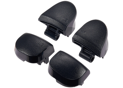 Zwarte triggerknoppen met veren voor PS5 DualSense controller