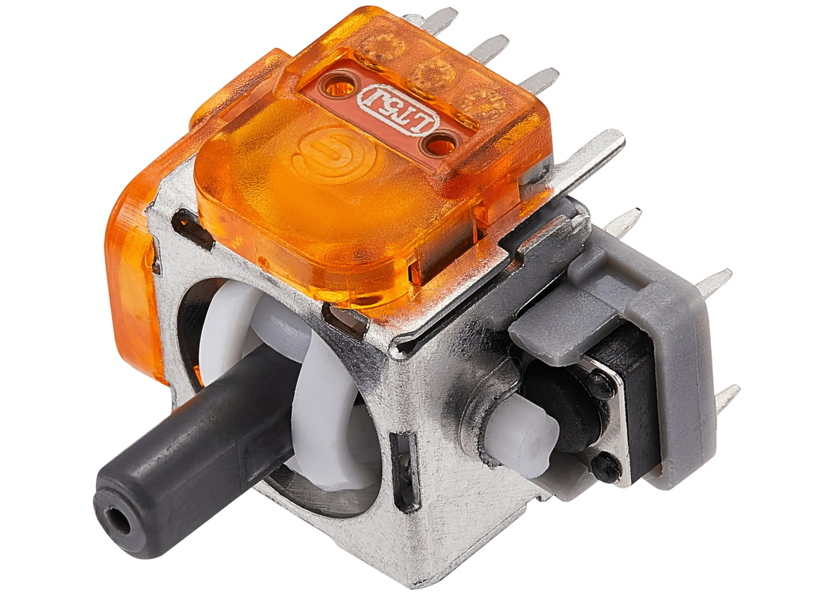 TMR Hall-effect joystick module voor PlayStation 5 DualSense controller oranje