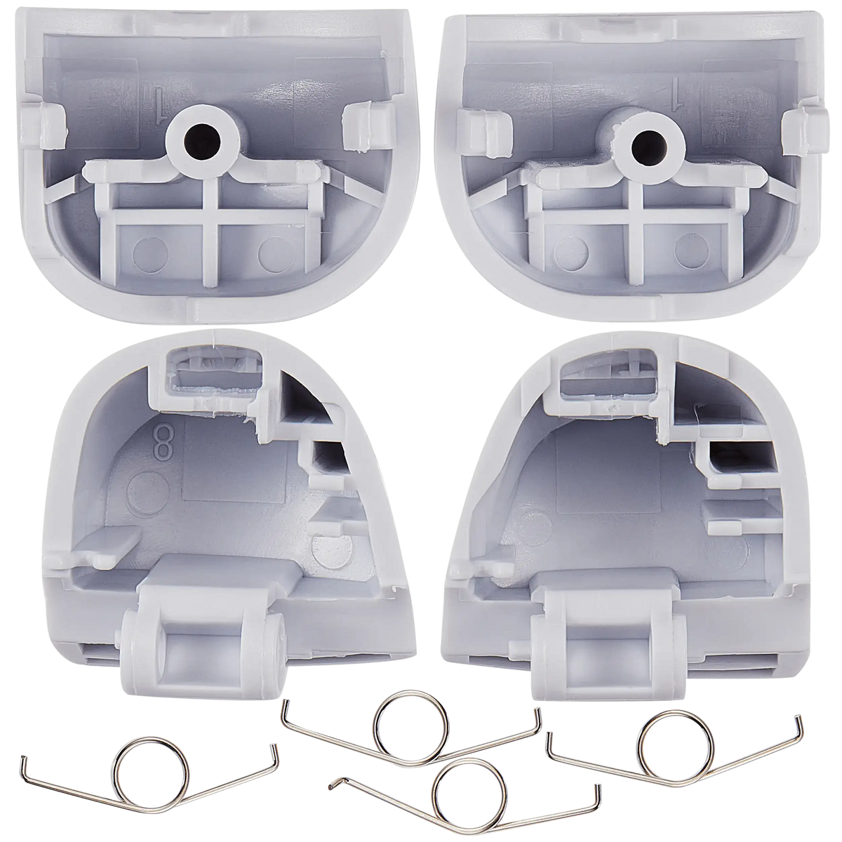 Witte triggerknoppen met veren voor PS5 DualSense controller