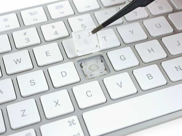 Wit toets met schaarmechanisme voor Apple Magic Keyboard