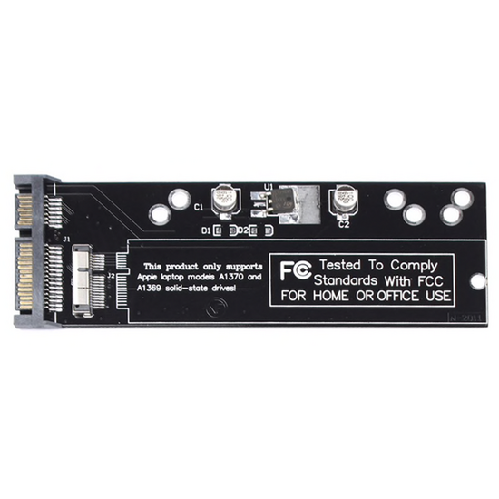 SSD naar SATA uitlees adapter MacBook Air A1370 en A1369