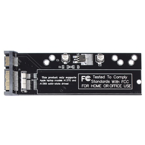SSD naar SATA uitlees adapter MacBook Air A1370 en A1369