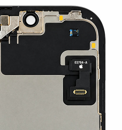 OLED scherm geschikt voor iPhone 14 / 16e – pulled origineel met lichtsensor-flexkabel