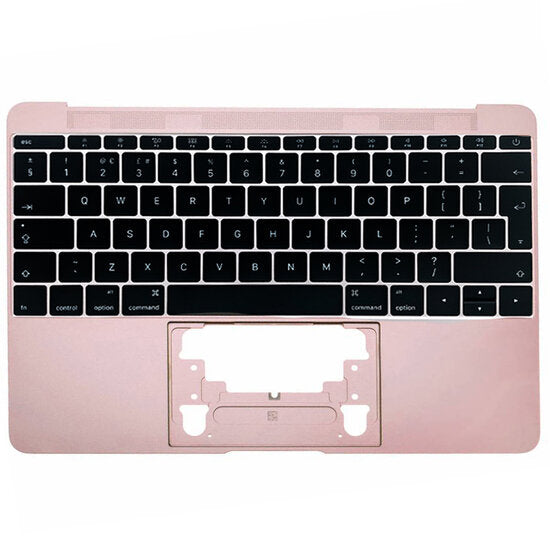 Topcase met EU/NL toetsenbord rose gold MacBook 12-inch A1534