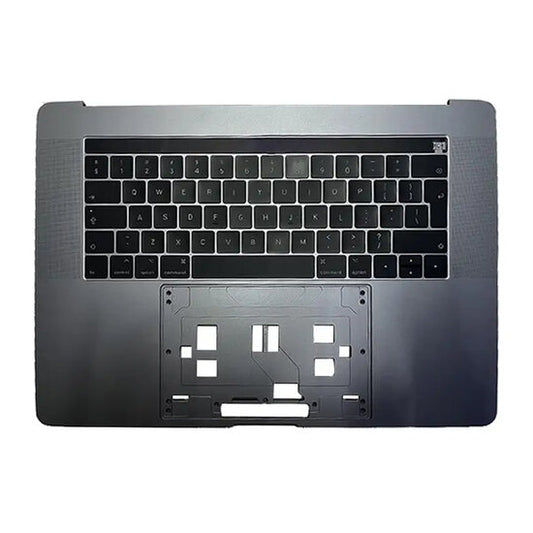 Topcase met EU/NL toetsenbord en Touch Bar Space Grey MacBook Pro 15-inch A1707