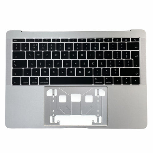 Topcase met EU/NL toetsenbord Zilver MacBook Pro Retina 13-inch A1708