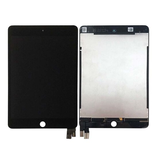 Scherm en LCD voor de iPad mini 5 incl. Tesa plakstrips - Zwart Origineel