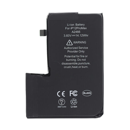 Premium accu met behoud batterijconditie voor iPhone 12 Pro Max