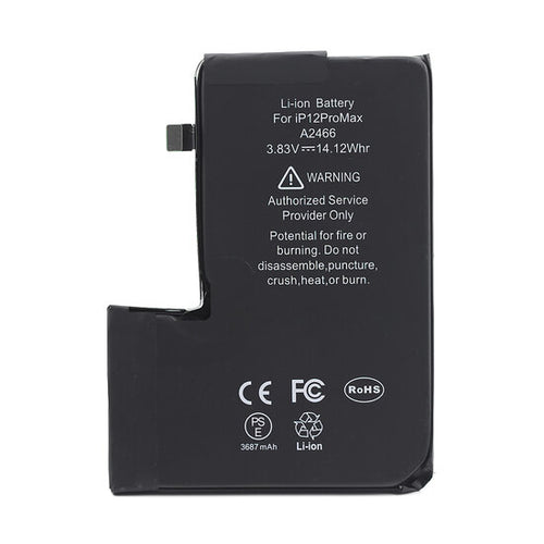 Premium accu met behoud batterijconditie voor iPhone 12 Pro Max
