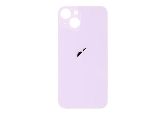 B2B only - Glazen achterkant / back cover glas voor Apple iPhone 14 Paars