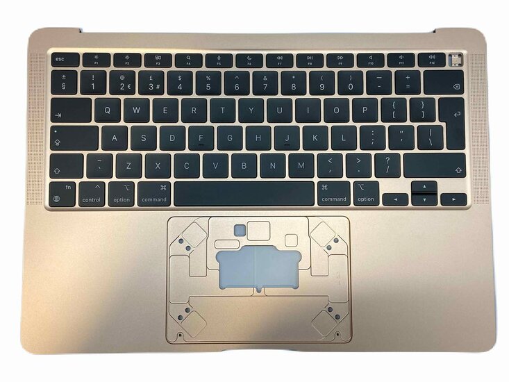 Topcase met EU/NL toetsenbord rose gold MacBook Air 13-inch A2337 M1
