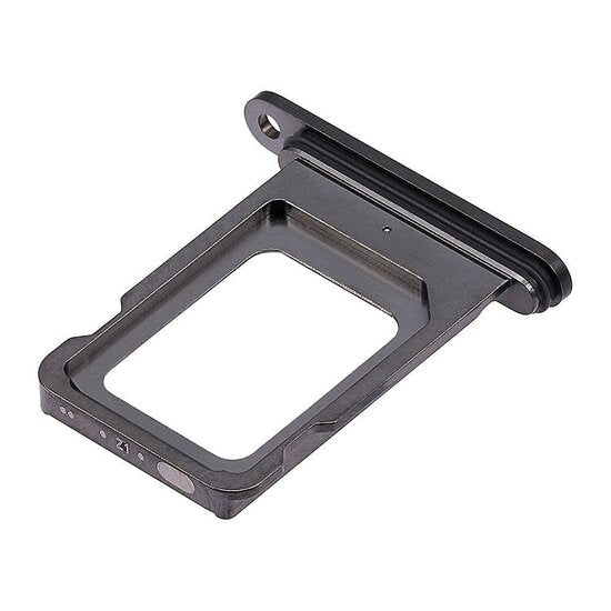 Simkaarthouder voor iPhone 15 Pro en 15 Pro Max blauw titanium
