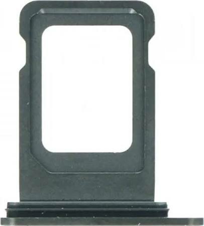 Simkaart houder voor iPhone 15 en 15 Plus zwart