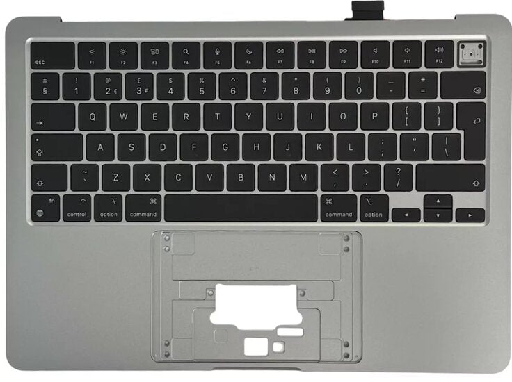 Topcase met NL toetsenbord Space Grey MacBook Air 13-inch A2681