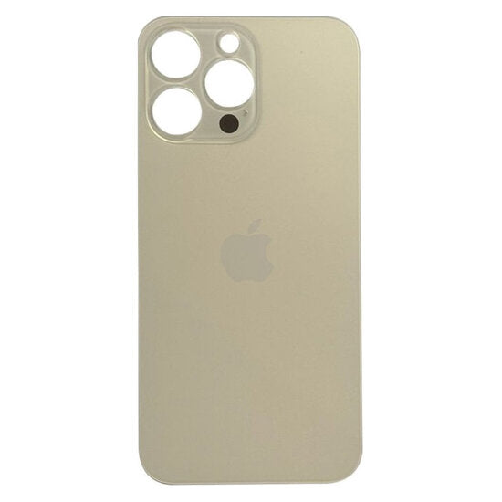 Glazen achterkant iPhone 14 Pro goud