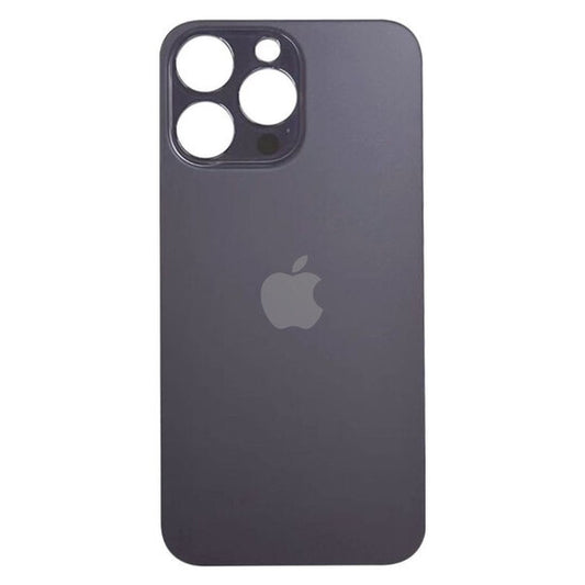 B2B only - Glazen achterkant / back cover glas voor Apple iPhone 14 Pro Dieppaars