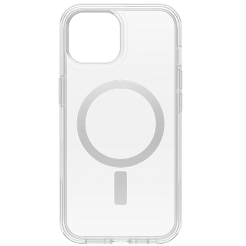 Otterbox Symmetry Clear MagSafe case voor iPhone 15 Plus transparant