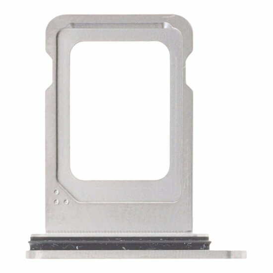 Simkaarthouder voor iPhone 15 Pro en 15 Pro Max wit titanium