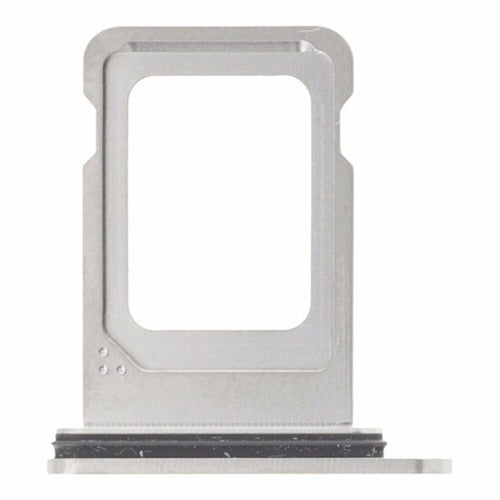 Simkaarthouder voor iPhone 15 Pro en 15 Pro Max wit titanium