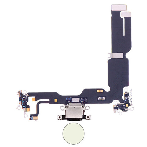 Dock connector oplaadpoort voor iPhone 15 Plus groen