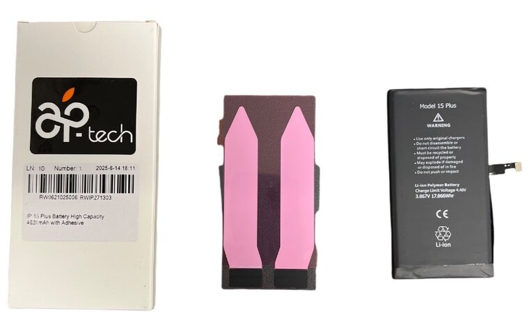 Premium accu voor iPhone 15 Plus