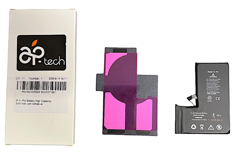 Premium accu voor iPhone 15 Pro
