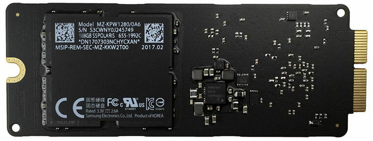 Apple SSD 256GB origineel MacBook Pro Retina A1502 A1398