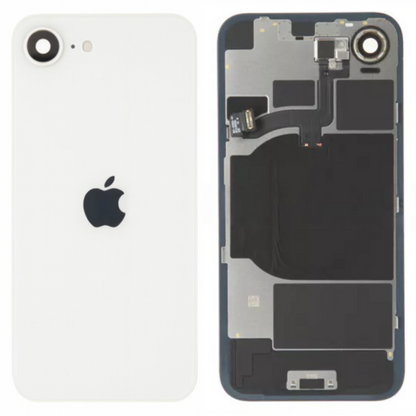 Originele pulled achterkant met wireless charging voor iPhone 16e wit