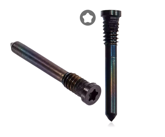 Bottom schroeven (set a 2x) zwart voor iPhone X | 11 | 12 | 13 | 14 | 15 | 16 series