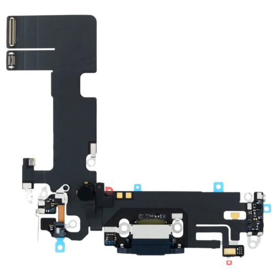 Dock Connector oplaad poort voor iPhone 13 blauw
