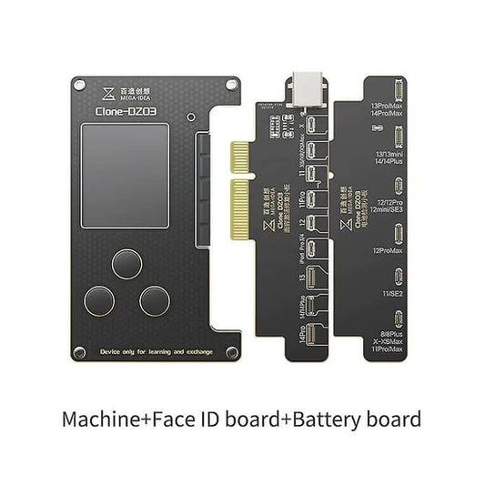 Clone-DZ03 Face ID Tag-On Flex kabel Projector Tester Tool voor iPhone X-14 Pro (Qianli)