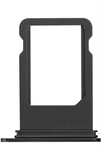Simkaart houder voor iPhone SE2 (2020) en SE3 (2022) Zwart