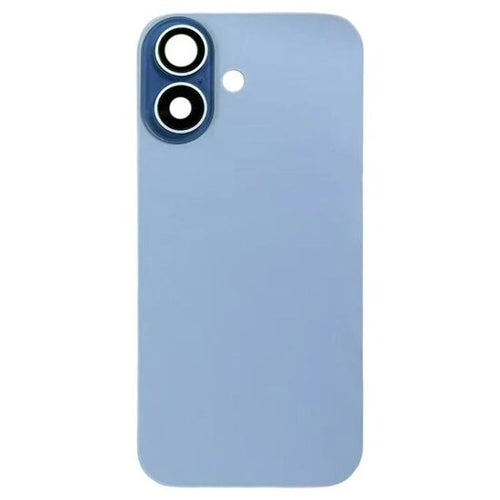 Originele Pulled achterkant met wireless charging voor iPhone 17 Nevel Blauw