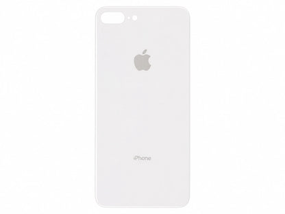 Glazen achterkant iPhone 8 Plus wit