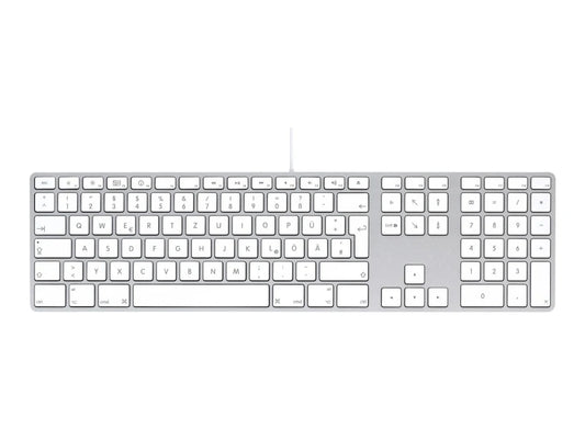 Apple bedraad toetsenbord A1243 met numeriek gedeelte QWERTZ DE