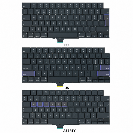 Keyboard / toetsenbord voor MacBook Pro 14-inch A2442 en 16-inch A2485