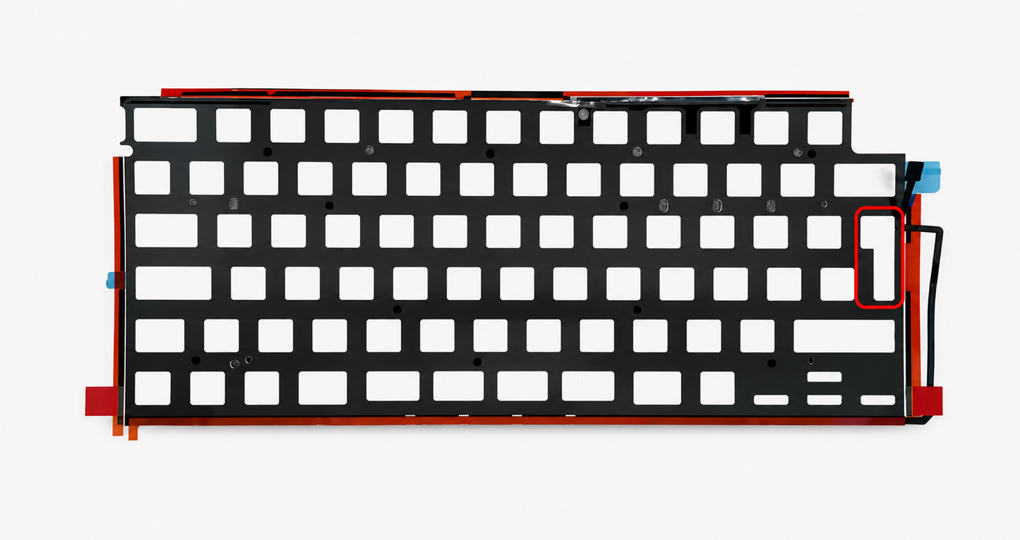 Toetsenbord verlichting EU voor MacBook Air 13" M2 A2681 | M2 A2941