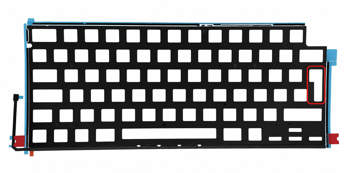 Toetsenbord verlichting EU voor MacBook Air 15" M3 A3114