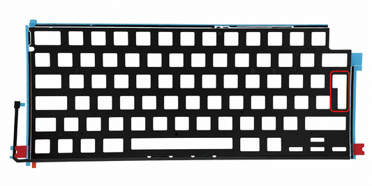 Toetsenbord verlichting EU voor MacBook Air 15" M3 A3114