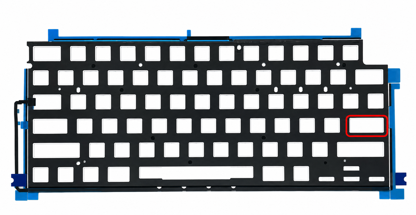 Toetsenbord verlichting US voor MacBook Air 13" M4 A3240