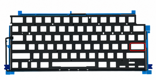 Toetsenbord verlichting US voor MacBook Air 13" M4 A3240
