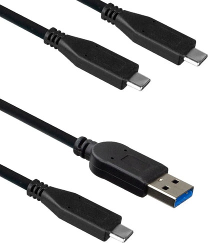 ACT 2.5-inch SATA HDD behuizing Met USB-C en USB-A aansluiting
