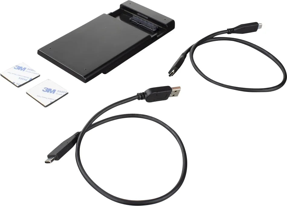 ACT 2.5-inch SATA HDD behuizing Met USB-C en USB-A aansluiting