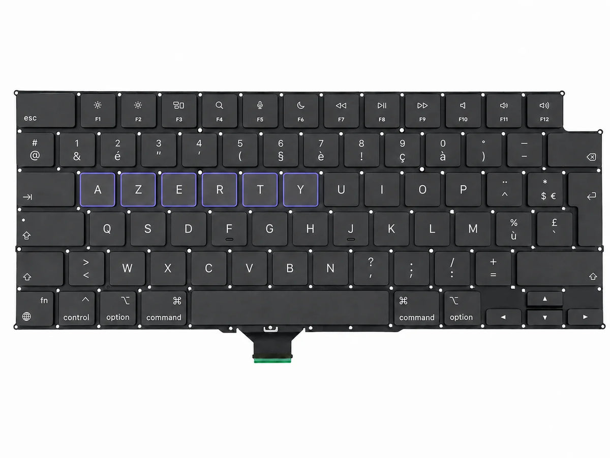 Keyboard / toetsenbord voor MacBook Pro 14-inch A2442 | A2779 | A2992 | A2918 | A3112 | A3401 | A3185 | A3434 | A3426 | A3427 16-inch A2485 | A2780 | A2991 | A3403 | A3186 | A3428 | A3429
